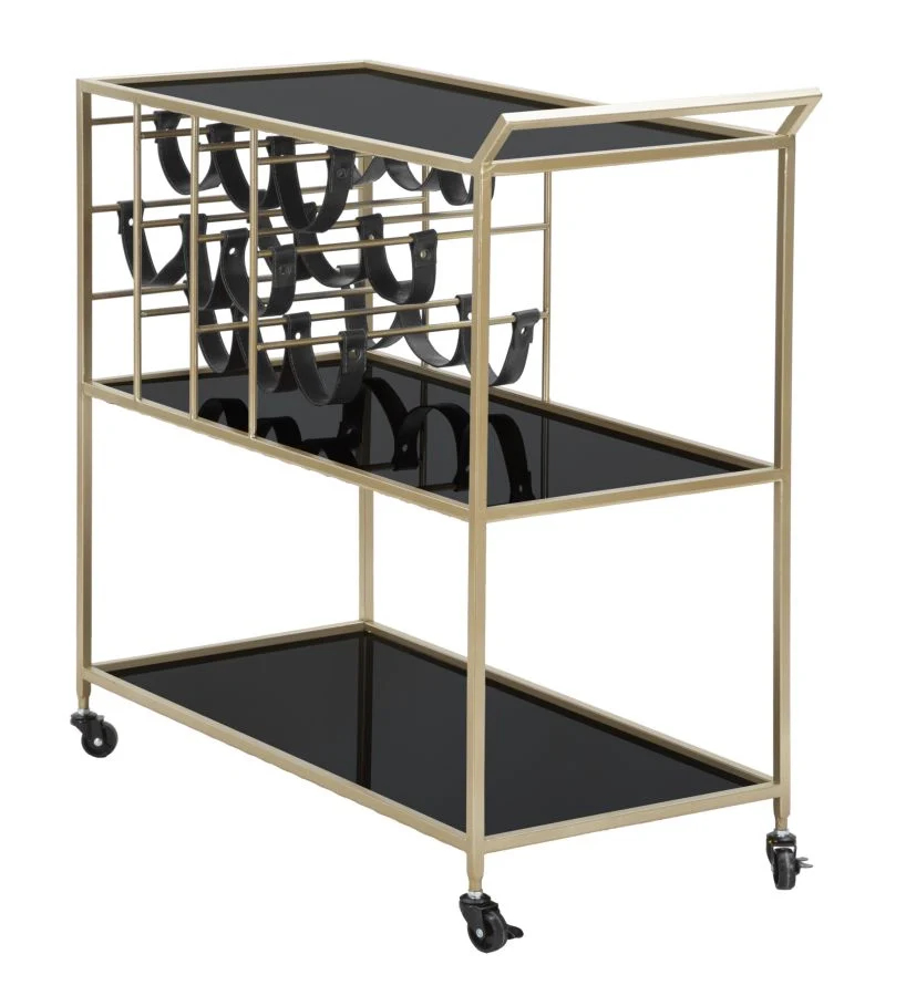 CARRELLO BLACK STRING CM 79X39,5X82 - Image 3