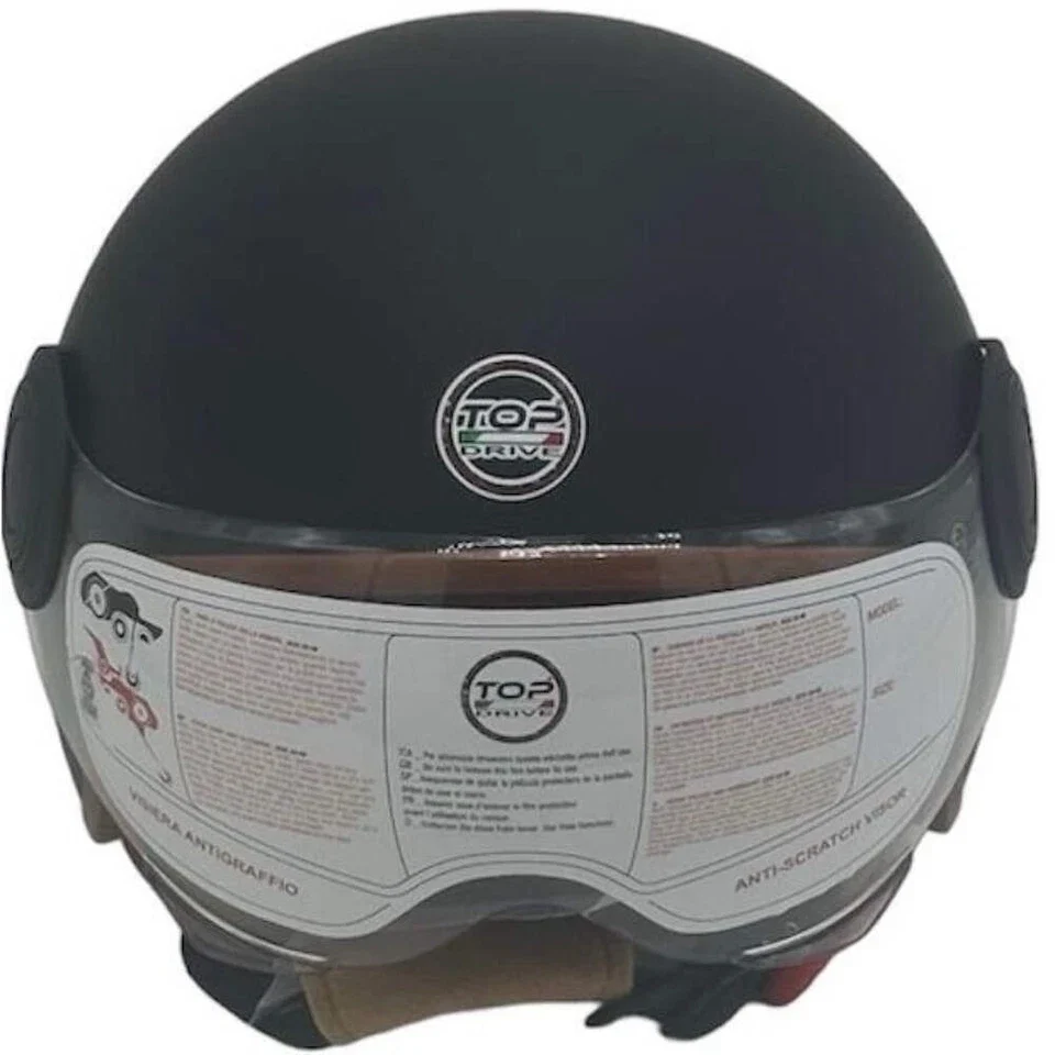 CASCO PER MOTO 'SIRIO MATT' nero - tg. L  - BricoGo - Image 2