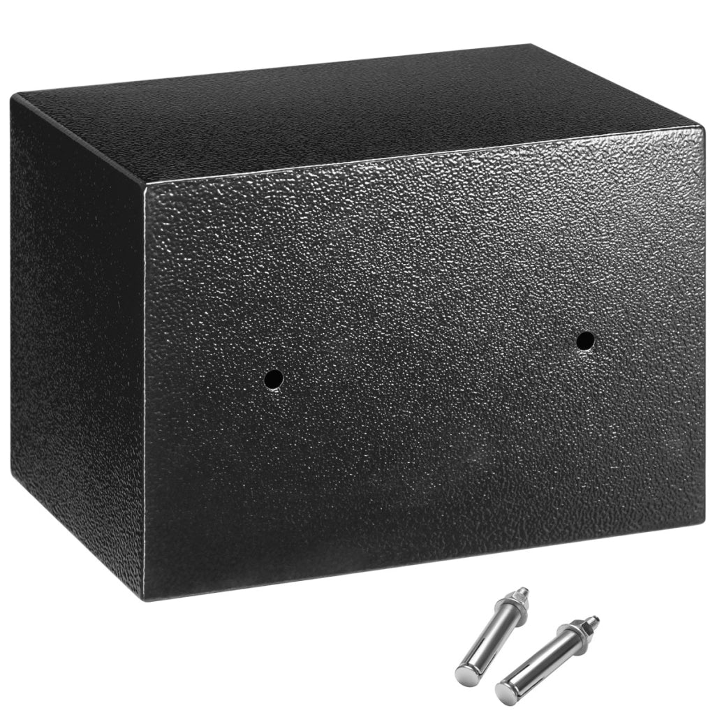 Cassaforte di sicurezza Acciaio Meccanica con chiave doppia serratura 17x23x17cm - Image 5