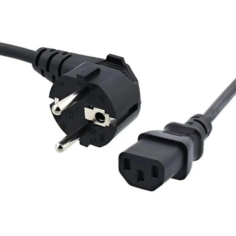 Cavo Alimentazione PC C13 Con Spina Schuko Lunga 1,5 Metri - Image 2