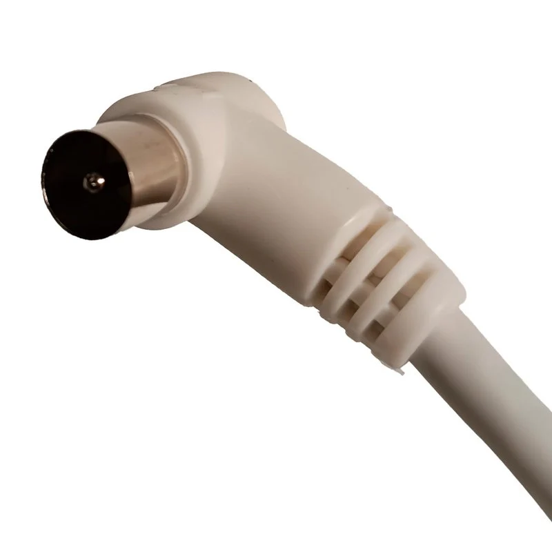 Cavo Antenna TV Coassiale Maschio Femmina 25 metri Angolo Retto - Image 2
