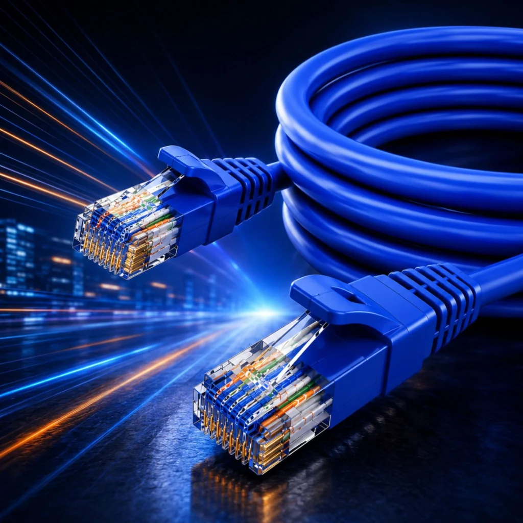 Cavo Ethernet Cat7 RJ45 8P8C, Patch Cord Rete LAN, Disponibile in Lunghezza 5M,10M,20M (5M) - Image 3