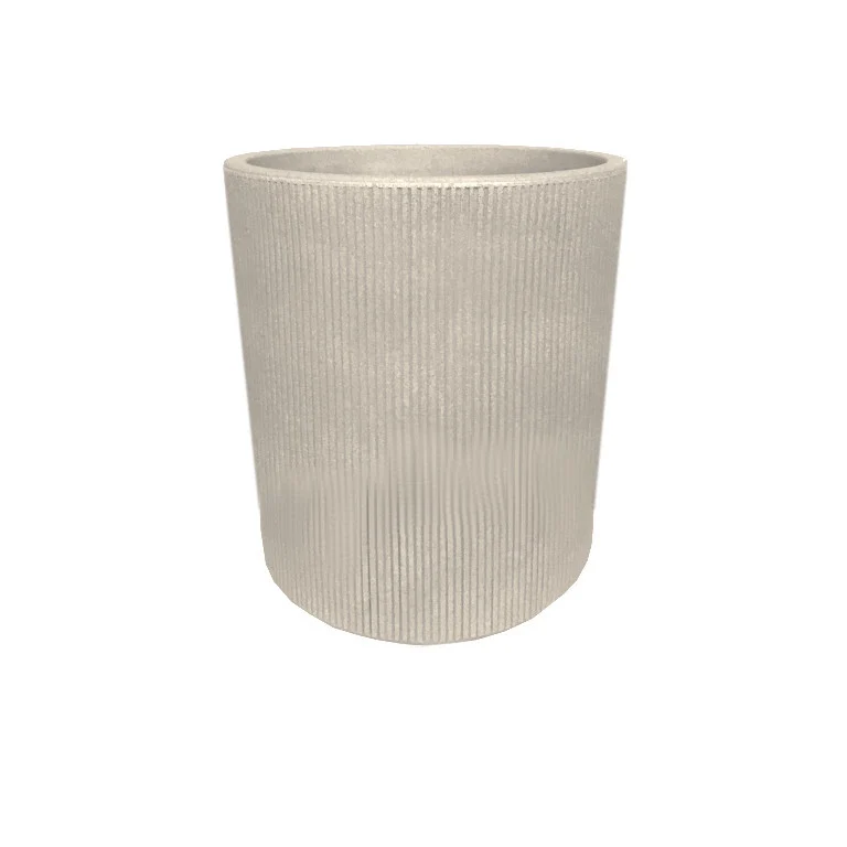 CILINDRO RIGATO CITY D.28XH30CM CORDA