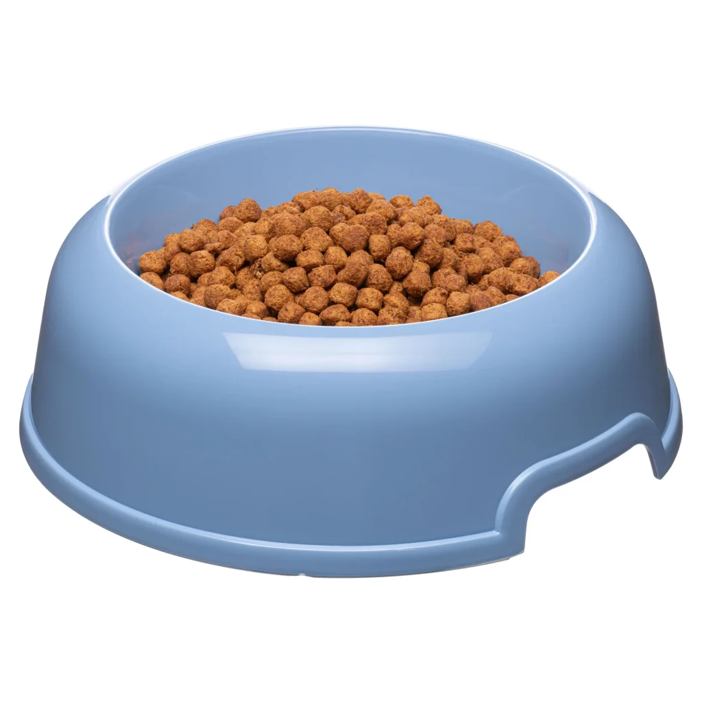 Set 6 ciotole per cani in plastica riciclata 0,2 litri Ø 14,5 cm con bordo antiscivolo e maniglie laterali colori assortiti Ferplast - Image 2