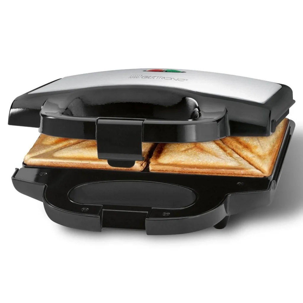 Clatronic ST 3778 tostiera 750 W Nero, Acciaio inox - Image 2