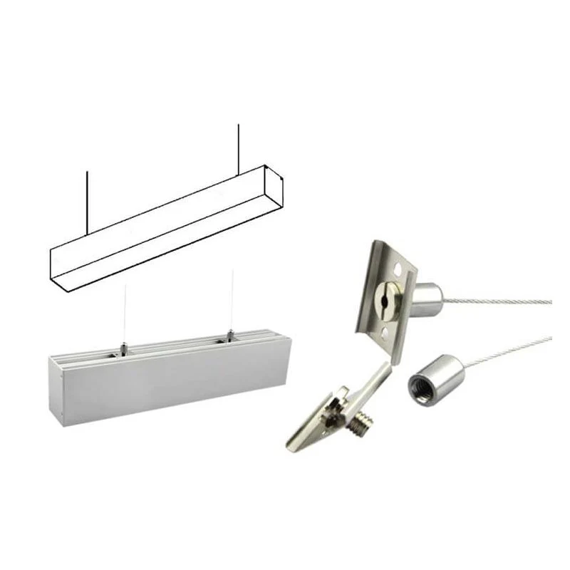 Clip Gancio Per Fissaggio A Soffitto e Muro Del Profilo Alluminio BA5570 BA0006 BA5570W BA5570B - Image 4