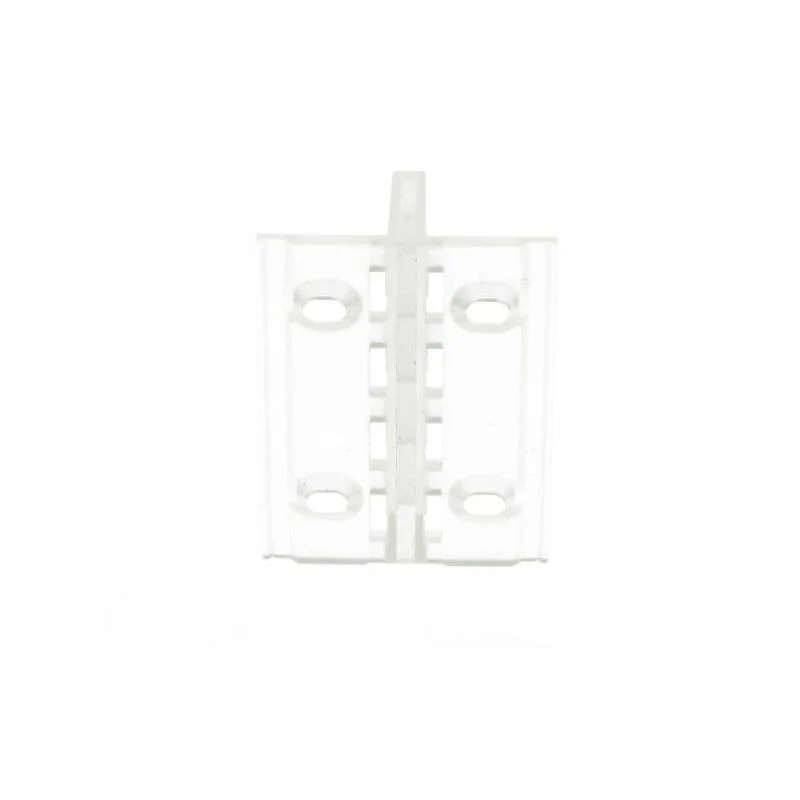 Clip Guida Gancio Lineare Plastica Per Fissaggio a Muro Parete Profilato Alluminio BA4420 - Image 3