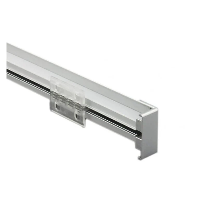 Clip Guida Gancio Lineare Plastica Per Fissaggio a Muro Parete Profilato Alluminio BA4420 - Image 4