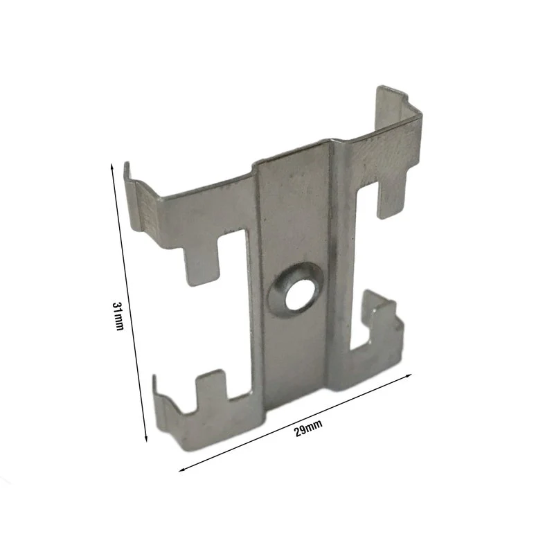 Clip Guida Gancio Metallo Per Fissaggio a Muro Del Profilato Alluminio Da Soffitto Luce Asimmetrica BA3315W - Image 5
