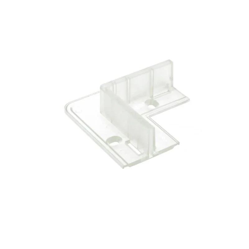Clip Guida Gancio Plastica Forma L 90 Gradi Per Fissaggio a Muro Parete Del Profilato Alluminio BA4420 - Image 3