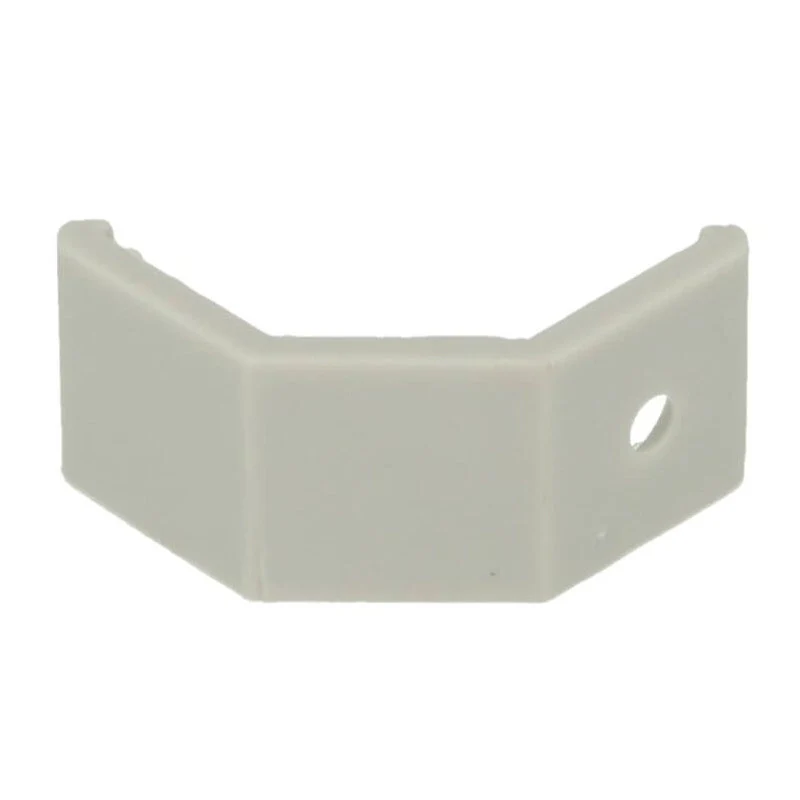 Clip Guida Gancio Plastica Per Fissaggio Profilato Alluminio Angolare Spesso Curva 45 Gradi BA3109 - Image 3