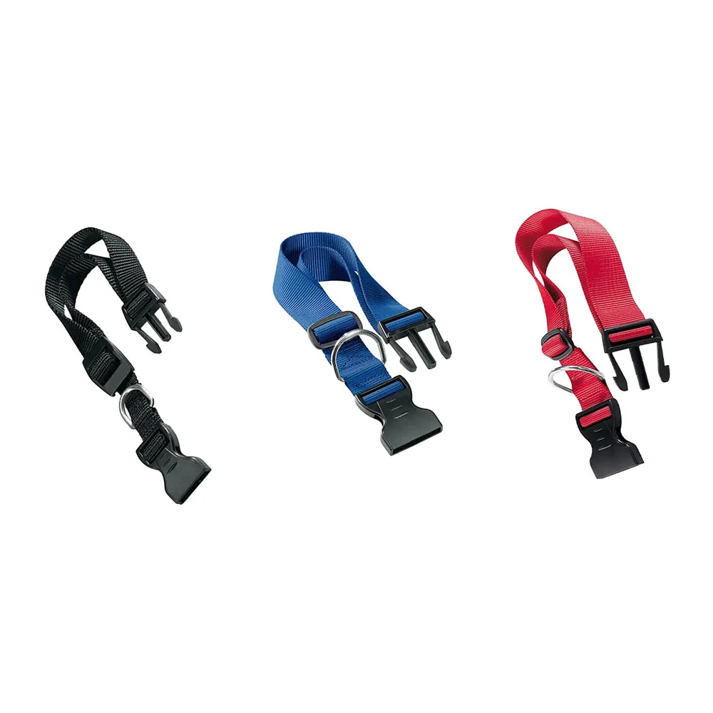 COLLARE PER CANE 'CLUB C' mm 30 / 44 x 15 - rosso- 2 pezzi - FERPLAST