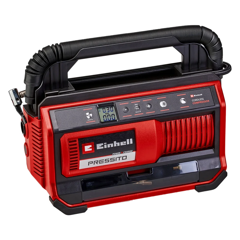 COMPRESSORE PORTATILE A BATTERIA 'PRESSITO 18/25'  18 V - 11 bar  - EINHELL