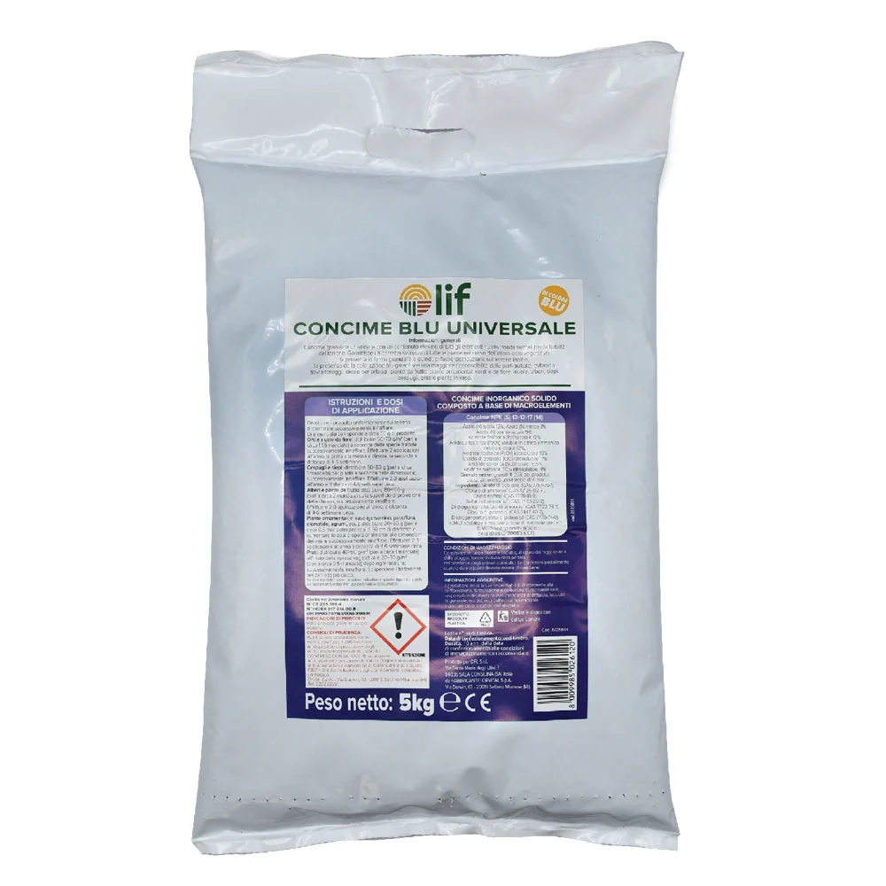 CONCIME GRANULARE UNIVERSALE BLU Kg. 5  - LIF