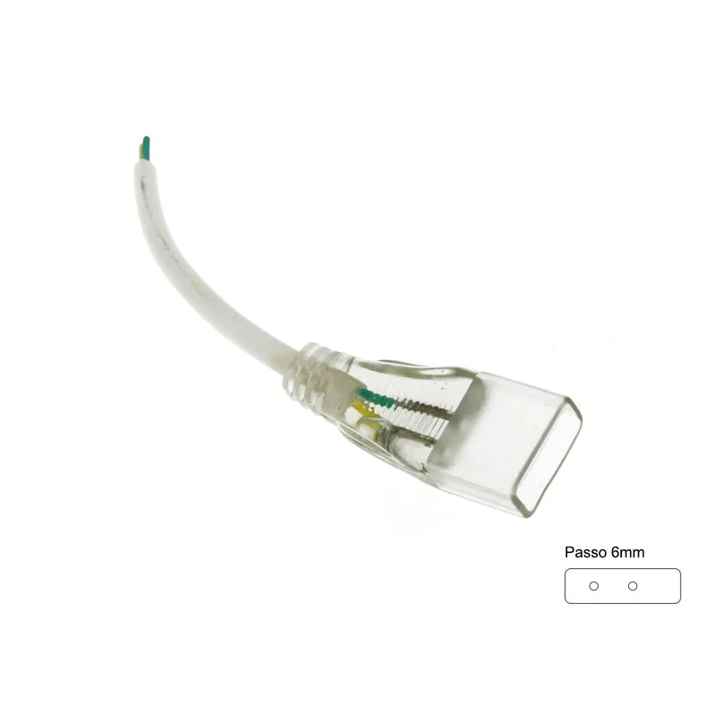 Connettore di Alimentazione Morbido Gomma Per Neon Flex SL2455 - Image 3