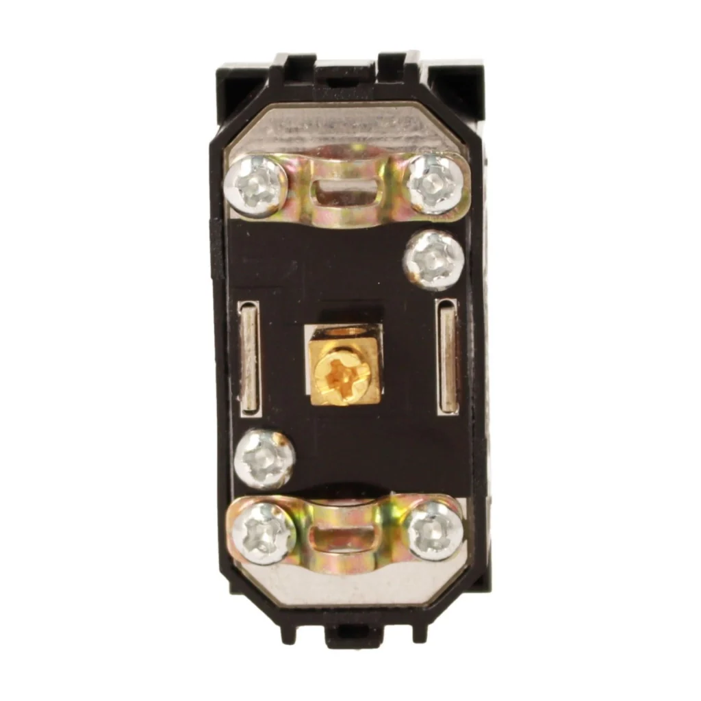 Connettore Presa TV Terminale Femmine MBL Nero 1M Compatibile Bticino Living International BLN2251