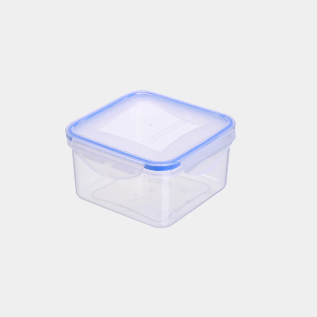 CONTENITORE QUADRO IN PLASTICA 'SUPERLOCK' lt 0,7 - cm 13 x 13 x h.6,9  - ECOPLAST - Image 2