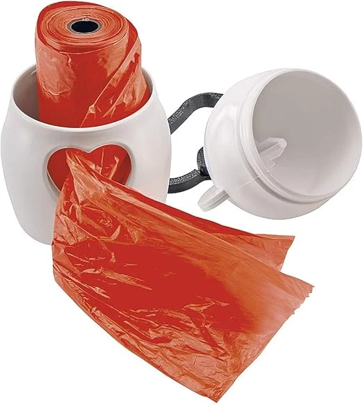 CONTENITORE SACCHETTI RACCOLTA DEIEZIONI ANIMALI 'DUDU'' cm 5,5 x h.9- 5 pezzi - FERPLAST - Image 2