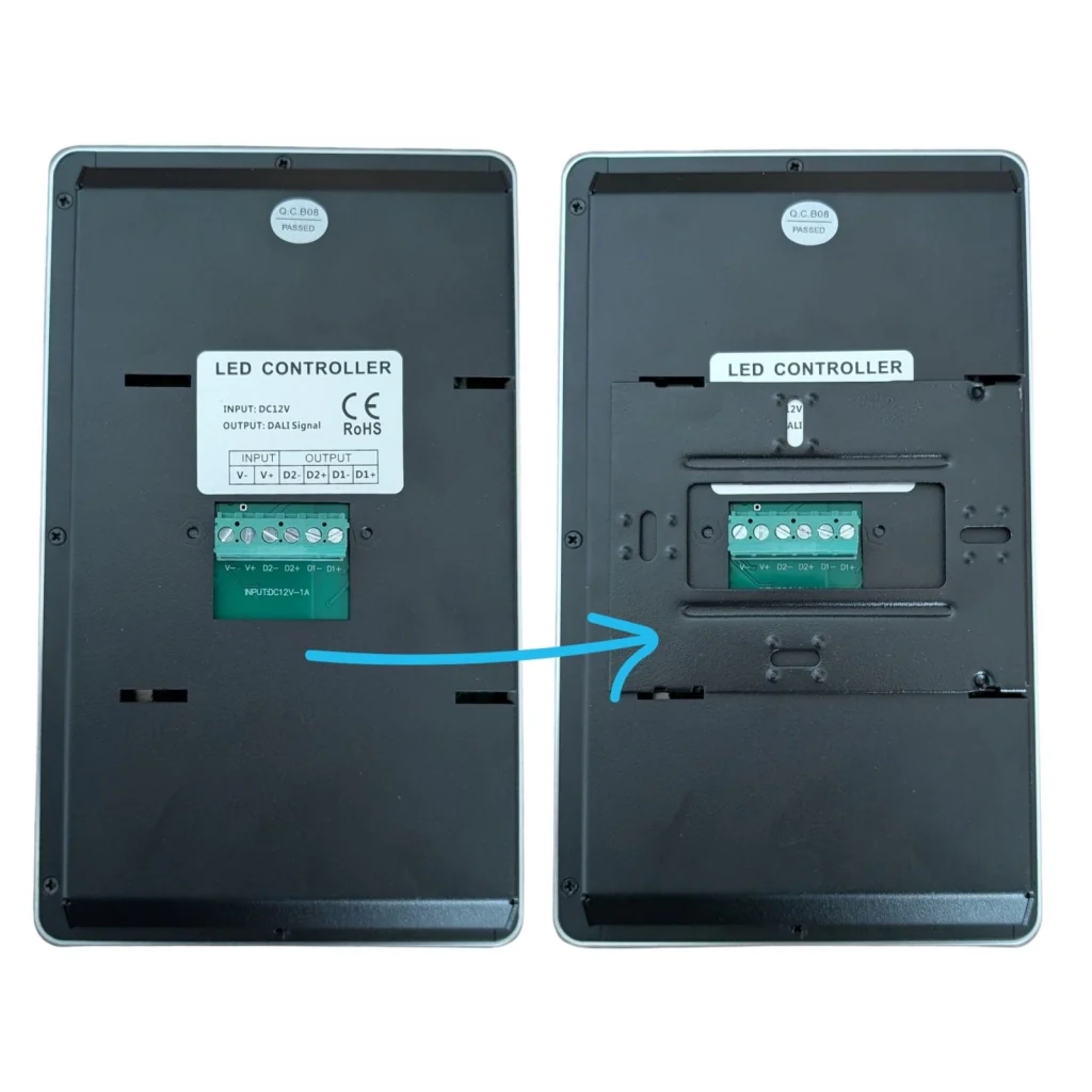 Controller DALI Touch Screen LCD 7” Master – Gestione Scene, Gruppi e Controllo Luci DL103B