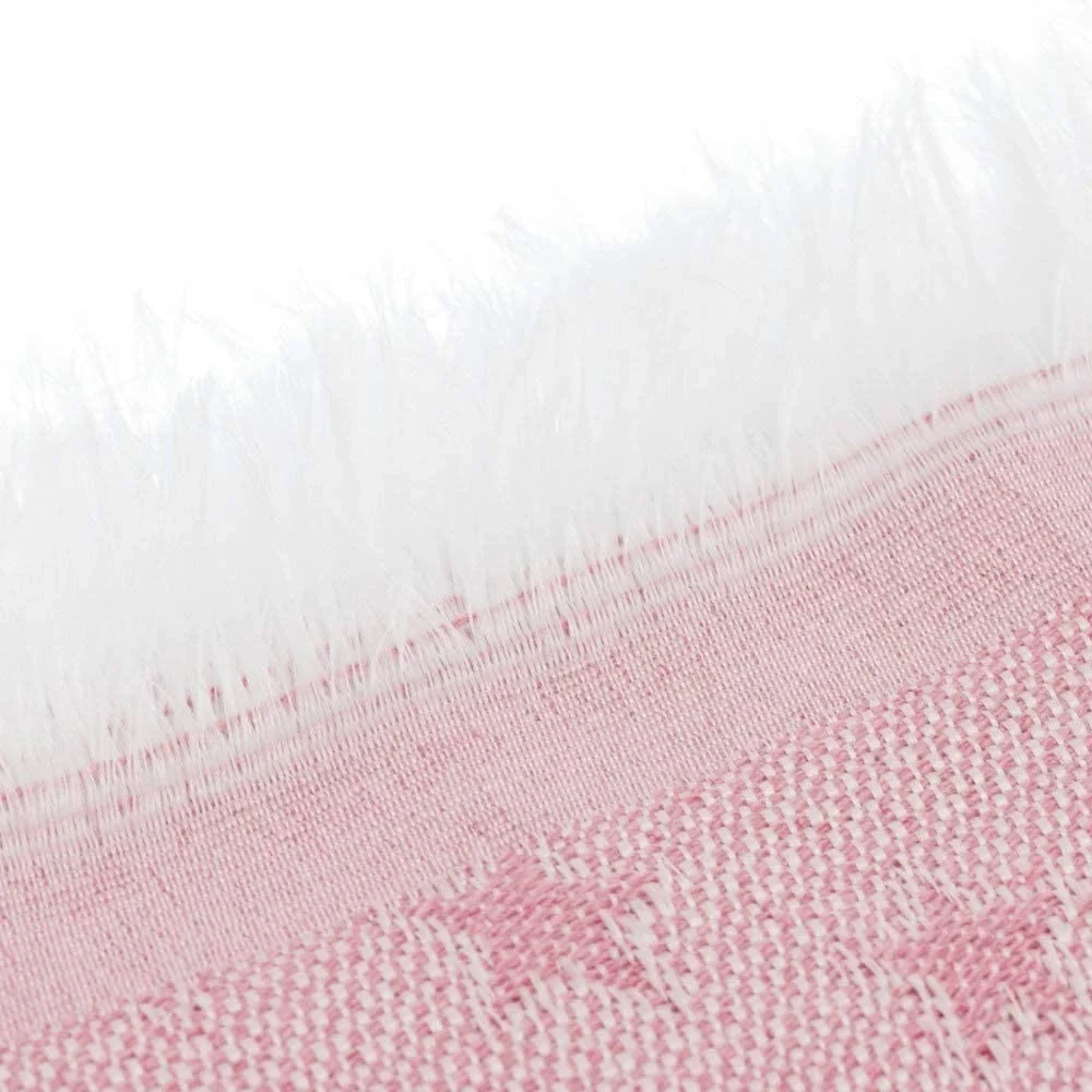Coperta Copri Divano Piedi Letto Multiuso 230x290cm Fantastia Stelle Rosa - Image 2