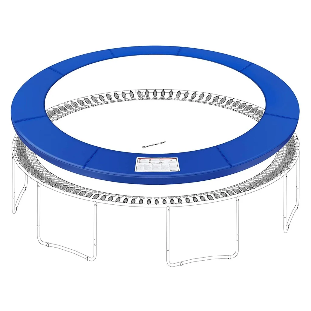 Copertura di sicurezza di ricambio per trampolino diametro 183 cm resistente ai raggi UV antistrappo misura standard blu 12_0001974 - Image 2