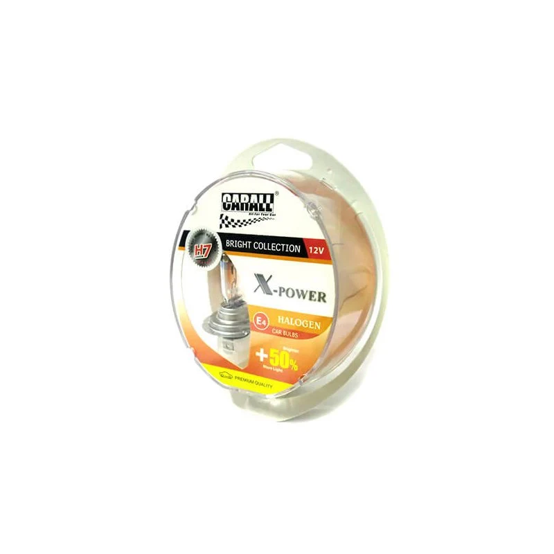 Coppia Lampada H7 12V 55W PX26d X-Power +50% Luminosita T10 W5W Luci Posizione In Omaggio - Image 2