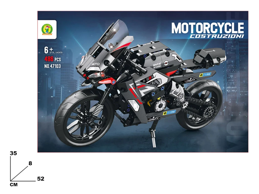 Costruzioni Motocicletta da 486 Pezzi - Image 2