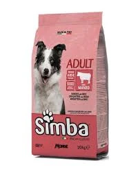 CROCCHETTE PER CANI 'SIMBA' manzo - kg 4  - MONGE