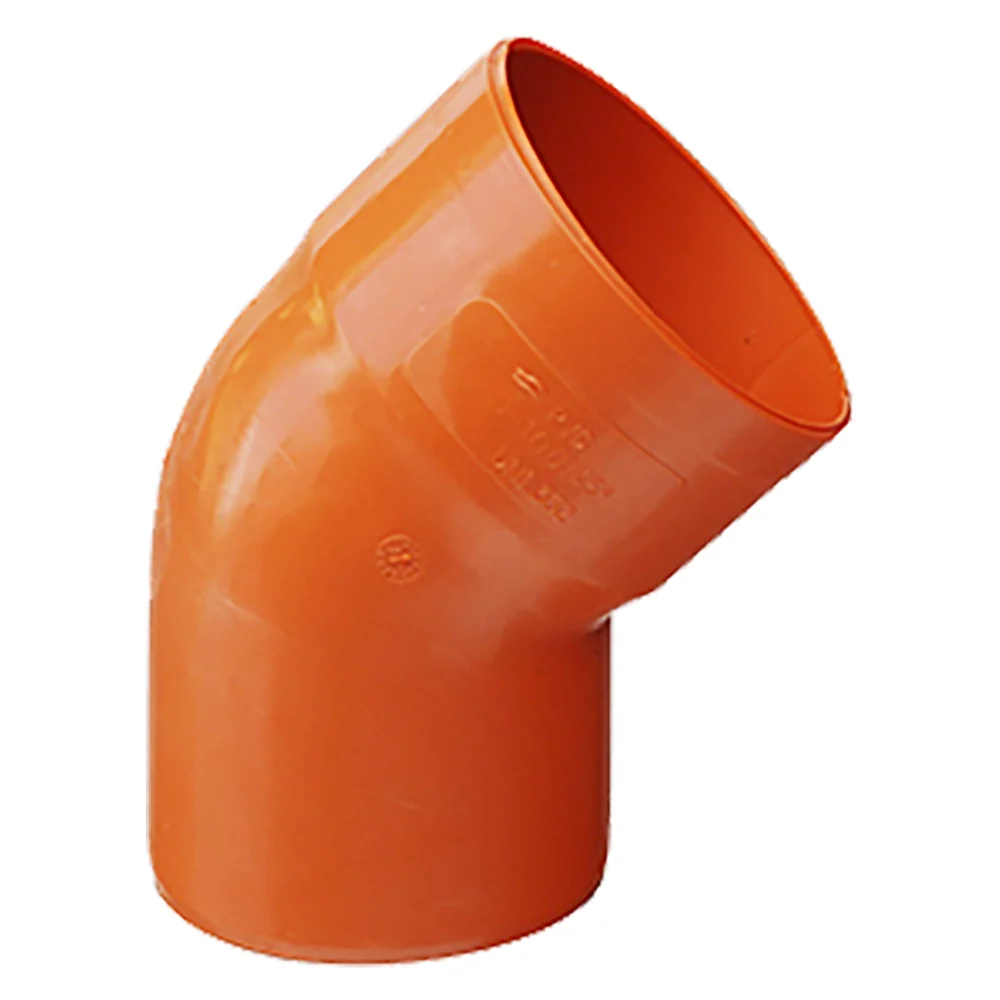 CURVA 45 E?  ° IN PVC 45 E?  °  E?E ? 160