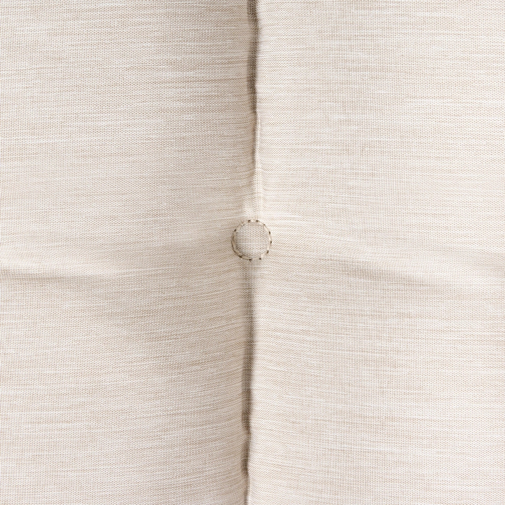 Cuscino per lettino prendisole con poggiatesta per lettino solare Resistente ai raggi UV beige esterno bordo piscina - Image 10