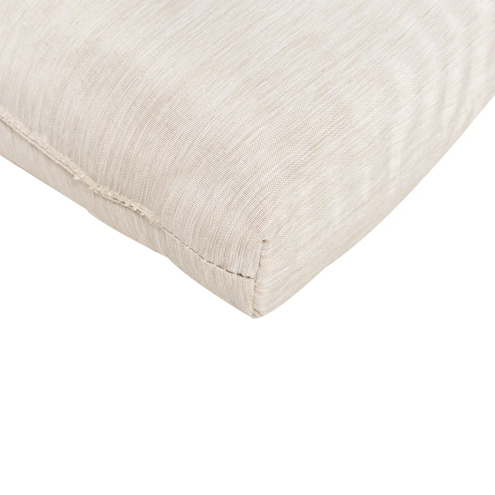 Cuscino per lettino prendisole con poggiatesta per lettino solare Resistente ai raggi UV beige esterno bordo piscina - Image 8