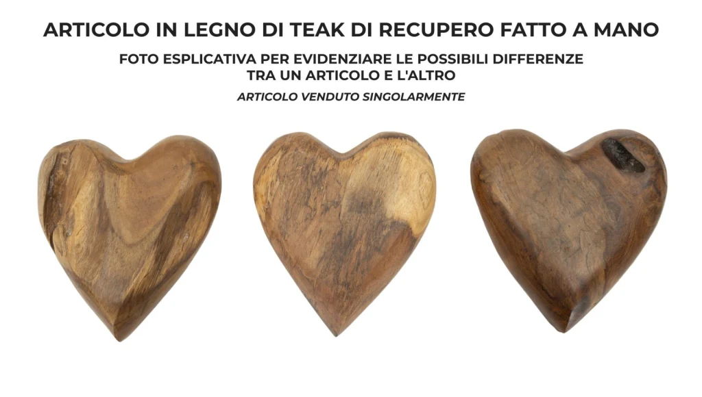 DECORAZIONE HAK IN TEAK RIC. CM16X14X4,5 (PEZZI UNICI - NON RIP. IN SERIE) - Image 5