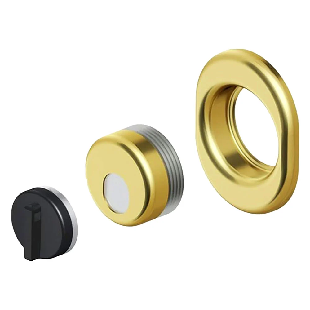 DEFENDER MAGNETICO PER SERRATURE ATRA 'MRM 39' acciaio cromo satinato  - DISEC