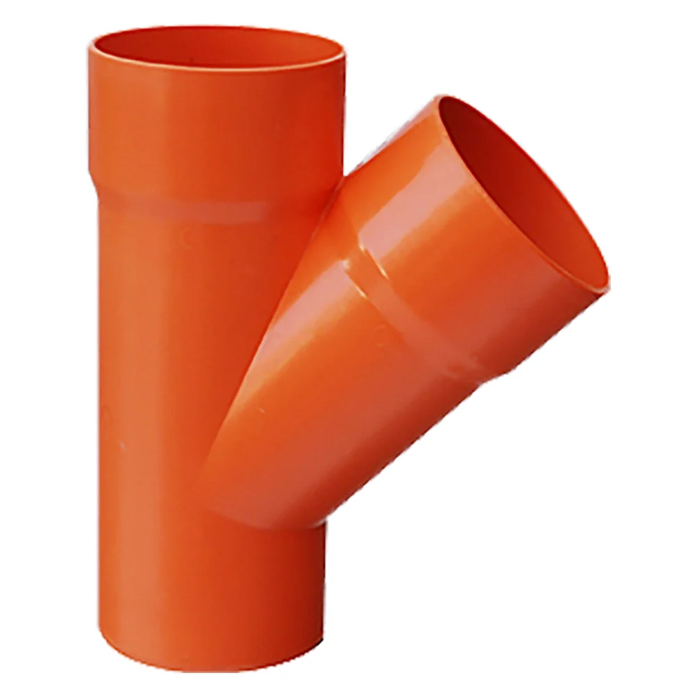 DERIVAZIONE 45 E?  ° IN PVC 45 E?  °  E?E ? 40