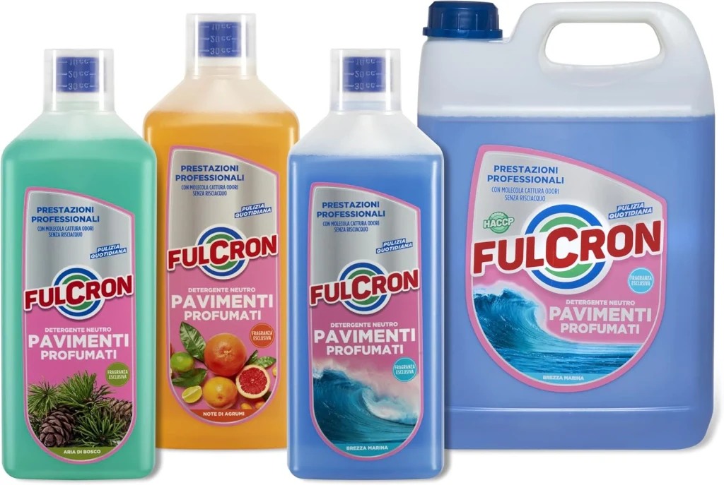 DETERGENTE NEUTRO PER MULTIPAVIMENTI 'FULCRON' lt. 1 - brezza marina  - AREXONS - Image 4