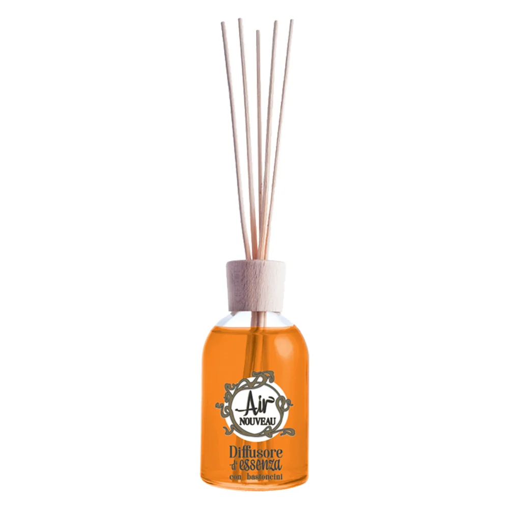DIFFUSORE DI ESSENZA CON BACCHETTE  ml 30 - vaniglia e orchidea  - BricoGo