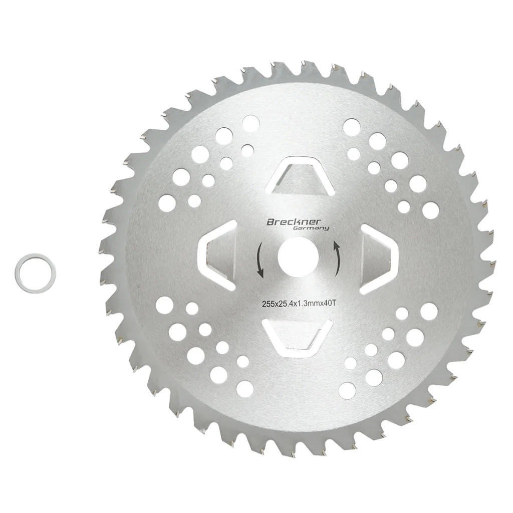 Disco circolare vidia 255x25.4x1.3mm, 40 denti per decespugliatore a spalla Breckner Germany