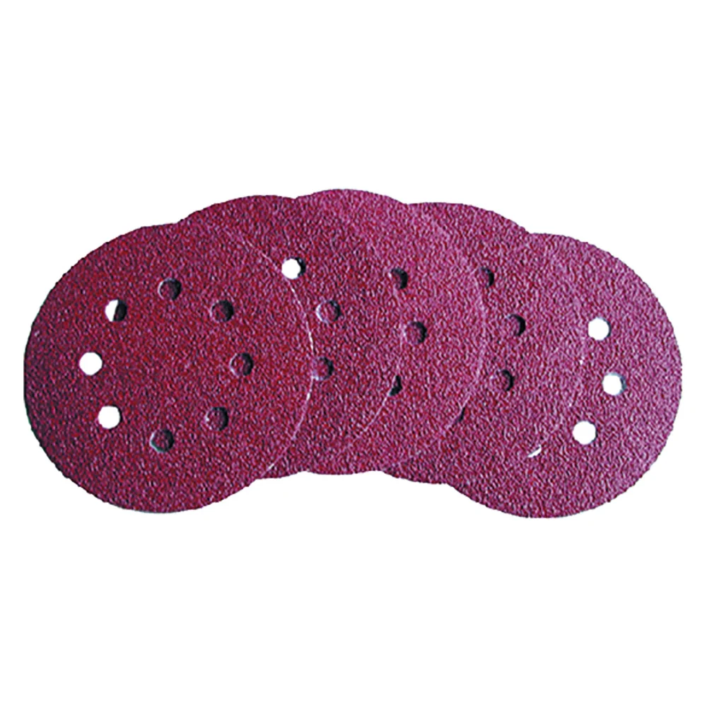 DISCO IN CARTA ABRASIVA CON VELCRO FORATO art. 349.85 - gr. 240  - PG