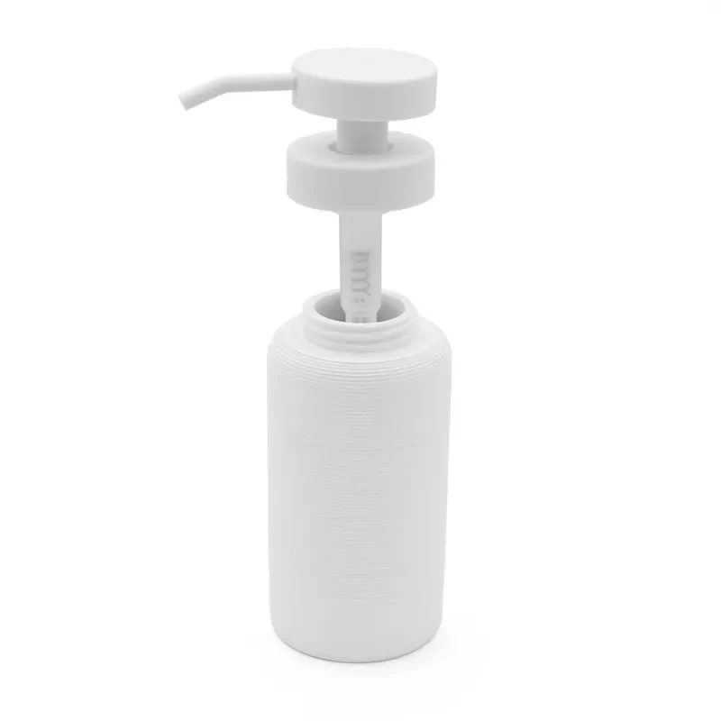 DISPENSER SAPONE MARIKA BIANCO IN POLIRESINA. - Image 2