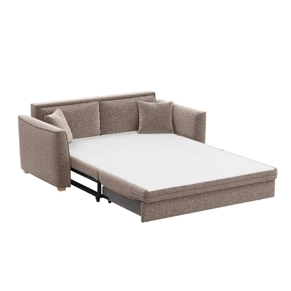 Divano letto Cosy con contenitore in Barrel 19 taupe - Image 4