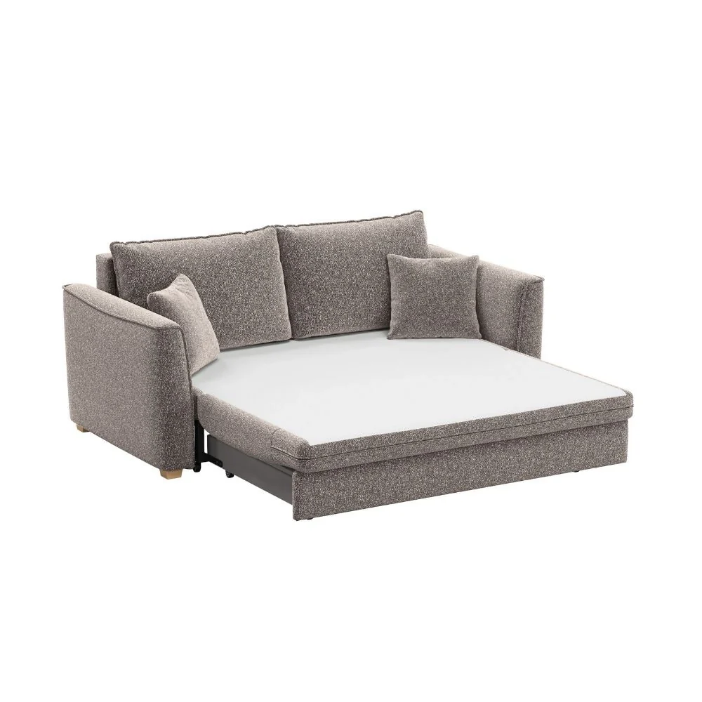 Divano letto Cosy con contenitore in Barrel 19 taupe - Image 6