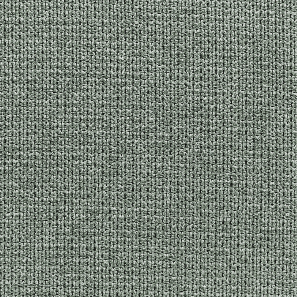 Divano moderno a 3 posti in tessuto di ciniglia verde chiaro sedile imbottito gambe nere Stile Retrò Moderno - Image 10