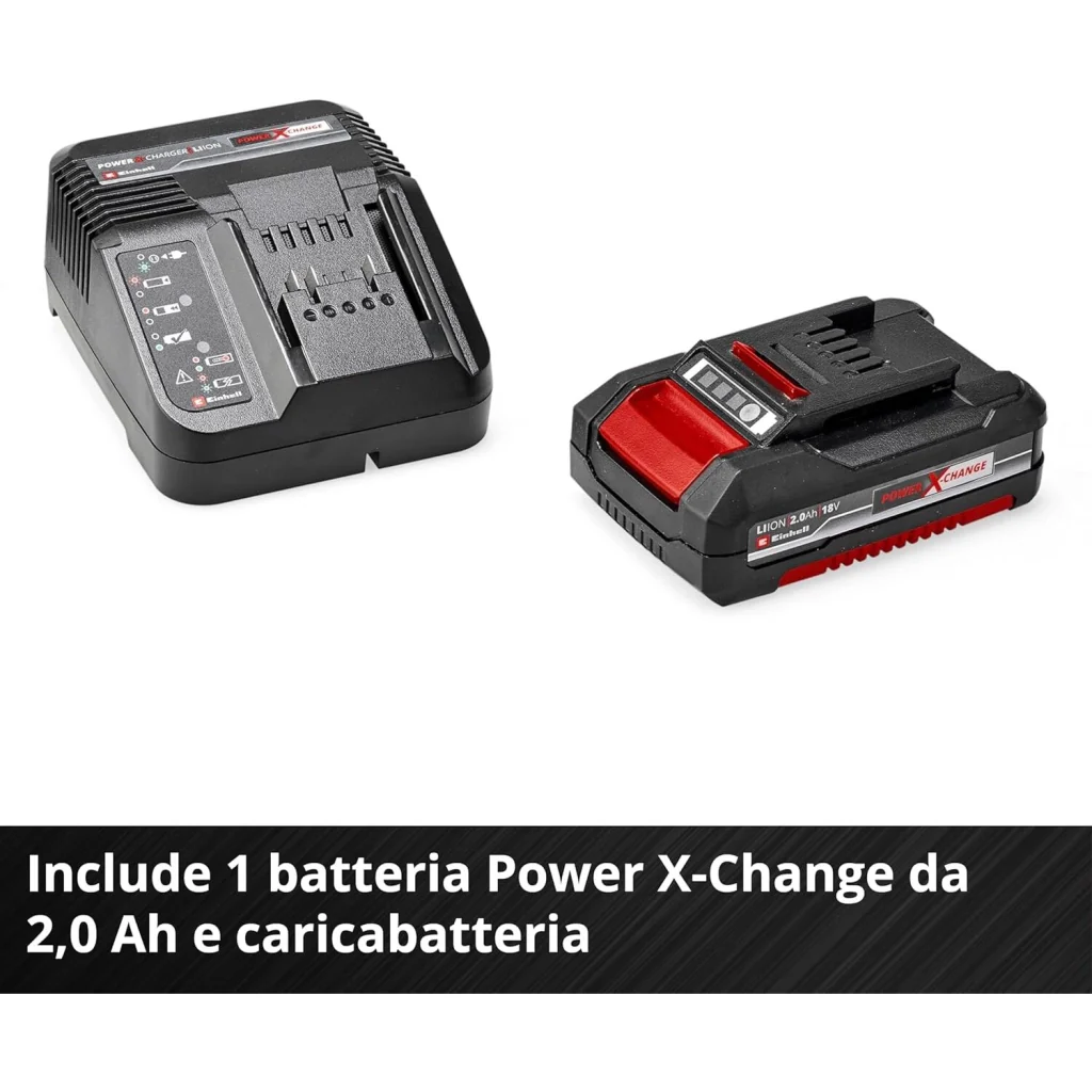 Einhell SOFFIATORE A BATTERIA GC-CL 18 LI E KIT 2AH. - Image 3
