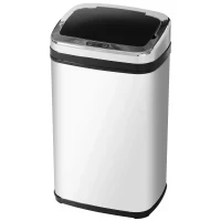 Elegante Bidone pattumiera In acciaio inox con sensore elettronico di apertura 30L