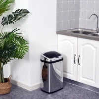 Elegante Bidone pattumiera In acciaio inox con sensore elettronico di apertura 30L - Image 2