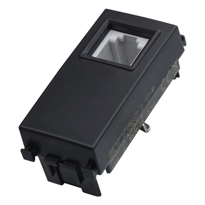 Connettore Telefonica Presa RJ11 Colore Nero Compatibile Con Vimar Arkè - Image 2