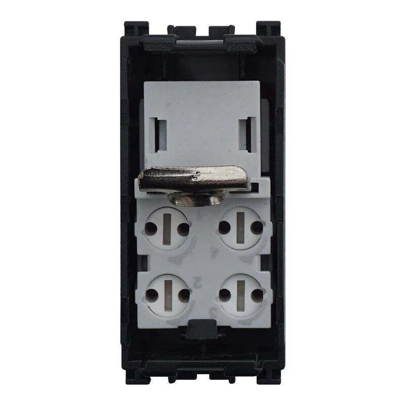 Connettore Telefonica Presa RJ11 Colore Nero Compatibile Con Vimar Arkè - Image 3