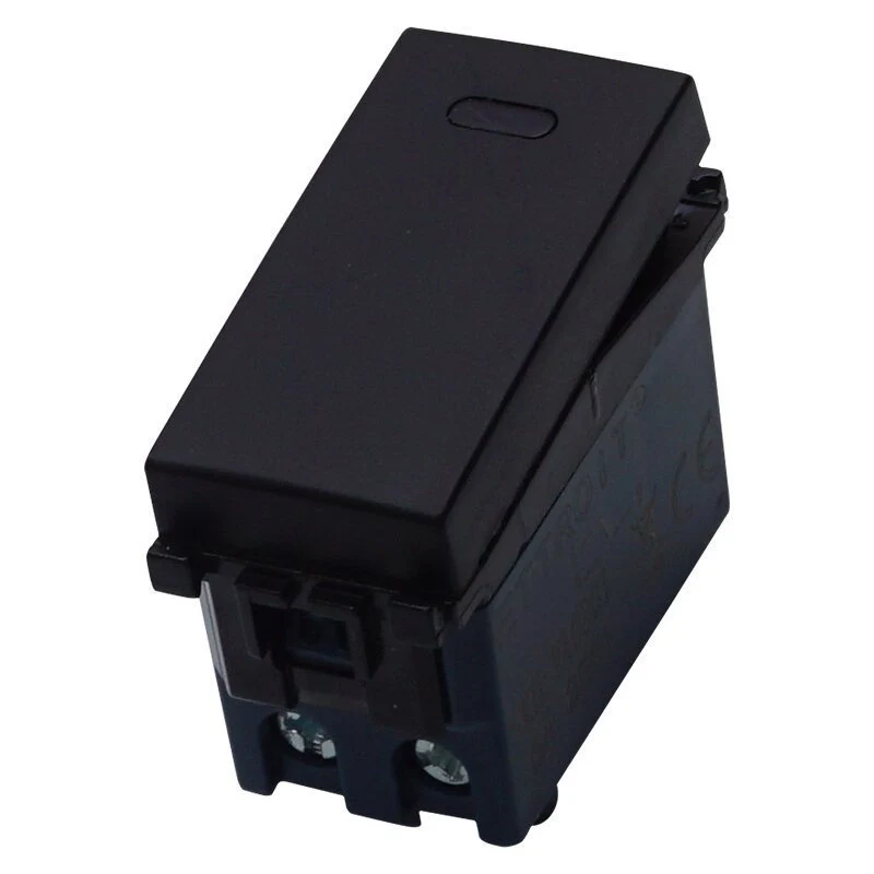Deviatore 1P 16A Colore Nero Compatibile Con Vimar Arke - Image 3