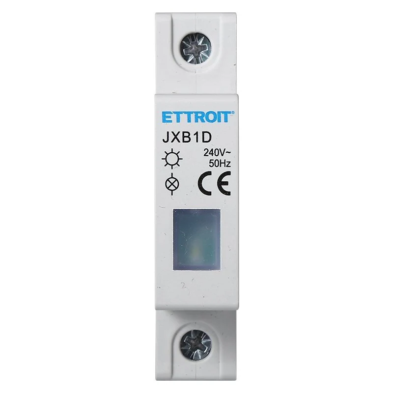 Indicatore Luminoso Modulare 230V Bianco Occupa 1 Modulo DIN Lampada Spia Led Segnalazione - Image 3