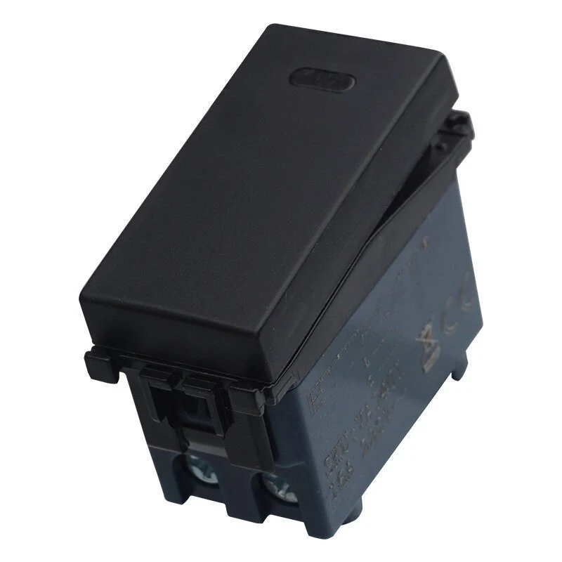 Interruttore 1P 16A Unipolare Colore Nero Compatibile Con Vimar Arke - Image 2